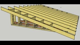 Skillion Roof erection Procedure [upl. by Llenyt217]