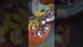 Cumi Balado Pete cooking culinary food foodculinary masakansimple recipe masak [upl. by Hakkeber]