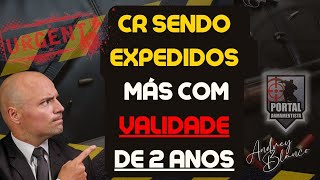 CR SENDO EXPEDIDOS  MAS COM VALIDADE ERRADA [upl. by Ennaillij686]