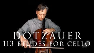 Dotzauer Cello Etude no 5 Book 1 Practice with Cello Teacher before Cello Lesson [upl. by Leanor318]