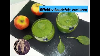 Grüner Smoothie  DETOX 🥤 GESUND ABNEHMEN mit BabySpinat 🍏 Thermomix TM6  Leckermix TV [upl. by Dafna]