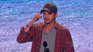 Ashton Kutcher Speech  Teen Choice Awards HQ [upl. by Fielding]