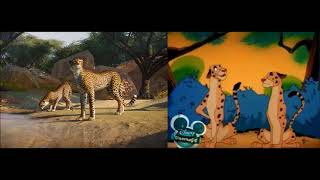 Disneys Timon and Pumbaa Animals compared to Planet Zoo Animals [upl. by Idou]