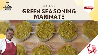 GREEN SEASONING RECIPE  GREEN SAUCE RECIPE  CARIBBEAN GREEN SEASONING [upl. by Eiddal204]