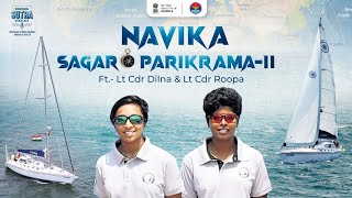 Watch  Two Navy Women Officers All Set To Embark On The Remarkable Navika Sagar ParikramaII [upl. by Eimor]