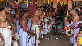 Kanimangalam Shashti 2021  Panchavadyam  Thimila Mugham  Ayiloor Anandanarayanan [upl. by Attirehs]