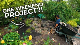 You can build this by hand  How To Small PONDLESS Waterfall DIY [upl. by Clementina292]