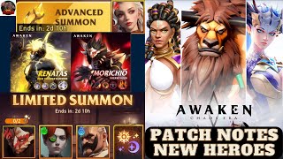 Awaken Chaos Era  Patch Notes  New Heroes [upl. by Baten]