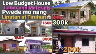 150k 200k 300k Low Budget House pwede na Lipatan AnytimeOfw House ProjectSimple Dream House [upl. by Somerville305]