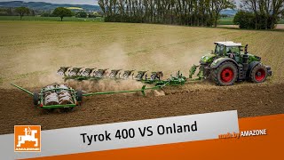 AufsattelVolldrehpflug Tyrok 400 VS Onland  AMAZONE [upl. by Vershen269]