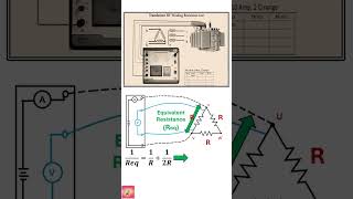 Equivalent Resistance in Delta Connection  Winding Resistance Test of Transformer  Hindi [upl. by Blythe]