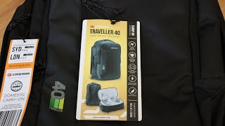 Caribee Traveller 40  Carry  On Bag  Backpack  Review [upl. by Campbell917]