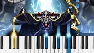 Overlord III Opening  quotVORACITYquot  Piano Tutorial [upl. by Lletnwahs715]