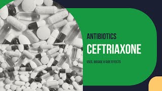 ceftriaxone  Uses Dosage Side Effects amp Mechanism  Rocephin [upl. by Luke662]