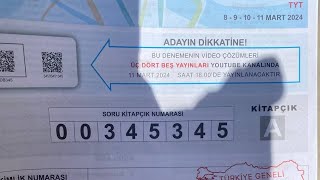 345 türkiye geneli deneme sınavı hakkında tyt yks ayt cevapanahtarı 345 [upl. by Amzu]