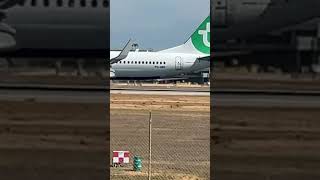 Transavia to Rotterdam faroairport [upl. by Gnouhc]