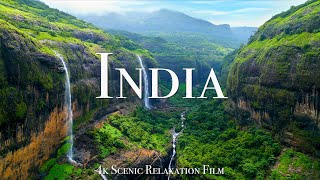 India 4K  Scenic Relaxation Film With Inspiring Music [upl. by Obadias]