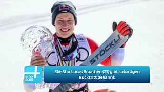 SkiStar Lucas Braathen 23 gibt sofortigen Rücktritt bekannt [upl. by Tranquada]