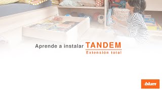 Instalar TANDEM extensión total [upl. by Frankhouse]