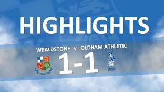 Wealdstone v Oldham Athletic  HIGHLIGHTS  30th September 2023 [upl. by Toombs607]