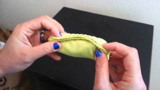 HOW TO FOLD  ROLL UNDERWEAR QUICK AN EASY [upl. by Nahpets826]