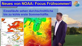 Neues von NOAA EinzelMonate bis Juli amp Sommer gesamt Focus Frühsommer mit Wetterlagen JuniJuli [upl. by Noxas]