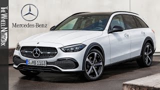 2022 MercedesBenz CClass AllTerrain Reveal  Driving Interior Exterior [upl. by Jenilee572]