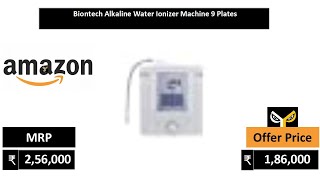 Biontech Alkaline Water Ionizer Machine 9 Plates [upl. by Threlkeld]