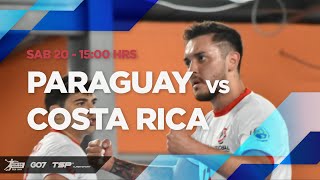 HANDBALL SCA SENIOR MASCULINO 2024  PARAGUAY vs COSTA RICA [upl. by Halian772]