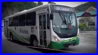 Movimentação De Ônibus Urbanos Na Rodoviária De Santos  071024 [upl. by Yasibit842]