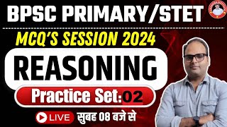 BPSC TRE 40  STET REASONING PRACTICE 02 By Chandra Institute  bpsc reasoning practice class [upl. by Annayar]