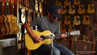 Martin OM18 Custom Shop Sinker Mahogany amp Adirondack Spruce demo [upl. by Yramliw]