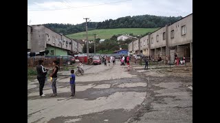 Bardejov Poštárka  Gipsy settlement  Bardejov Poštárka  Rómska mestská čast [upl. by Aryajay]