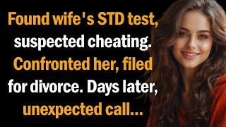 Found wifes STD test suspected cheating Confronted her filed for divorce Days later [upl. by Hamon]