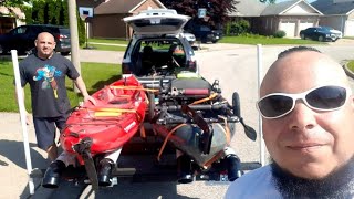 Kayak Fishing River Canard Amherstburg Ontario [upl. by Territus975]