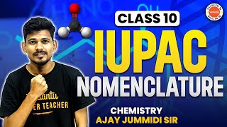 IUPAC nomenclature  Class 10  Ajay Jummidi  VedantuTelugu8910 vedantutelugu8910 [upl. by Dutch]