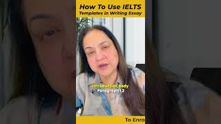 How to use IELTS Templates in Writing Essay  IELTS Writing Task 2 [upl. by Munro713]