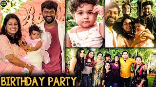 Rithi Rios first Birthday Celebration  FULL VIDEO  Rio Raj  Sruthi Rio  Aari Archana  Ashwin [upl. by Brozak]