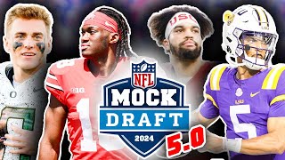 The OFFICIAL 2024 NFL First Round Mock Draft 50 Week 15 Edition  TPS [upl. by Stew619]