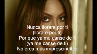 Beyoncé  Irremplazable Letra [upl. by Nerrat170]