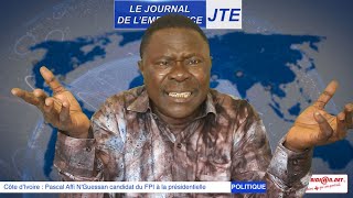 JTE  Qui de Laurent Gbagbo et Affi N’Guessan est le candidat officiel du FPI se demande Gbi de fer [upl. by Mandych]