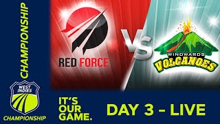 🔴 LIVE Trinidad amp Tobago v Windwards  Day 3  West Indies Championship 2024  Friday 15th March [upl. by Magnolia]