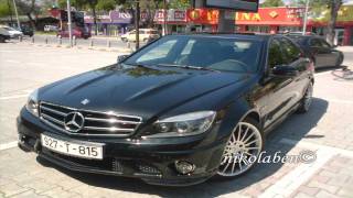 Mercedes C63 AMG in Skopje Macedonia [upl. by Aidan388]