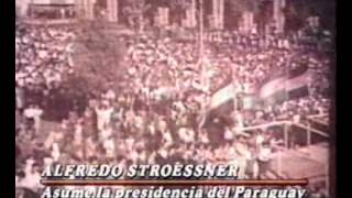 Alfredo Stroessner asume la presidencia del Paraguay 1954 [upl. by Fredric13]