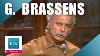 Georges Brassens quotLoragequot  Archive INA [upl. by Eyot551]