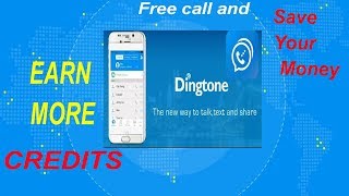 Dingtone । How to earn more dingtone credits easily without root or vpn apps  bangla । [upl. by Ahsatsana]