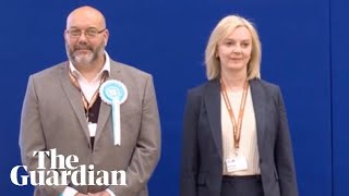 Moment former Tory prime minister Liz Truss loses her seat to Labour [upl. by Tallia]