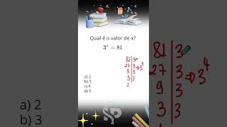 Aprenda equação exponencial dicasdematematica matemática matematicafacil enem matemáticabasica [upl. by Geneva641]