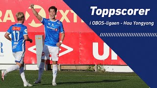 Intervju med OBOS ligaens toppscorer Hou Yongyong [upl. by Libbi]