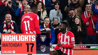 Resumen de Athletic Club vs Atlético de Madrid 20 [upl. by Tneicniv]